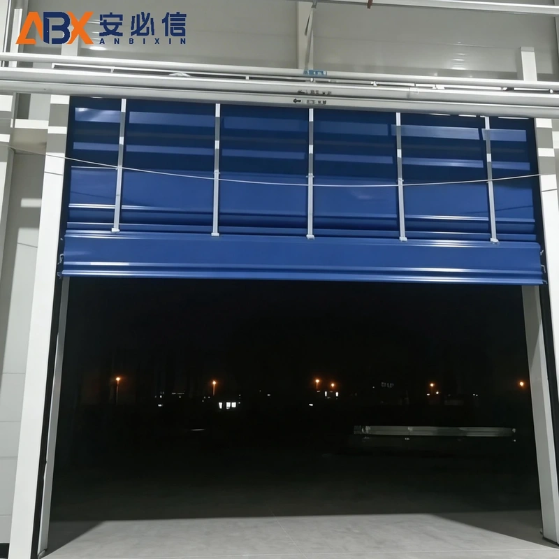 广安软帘堆积门